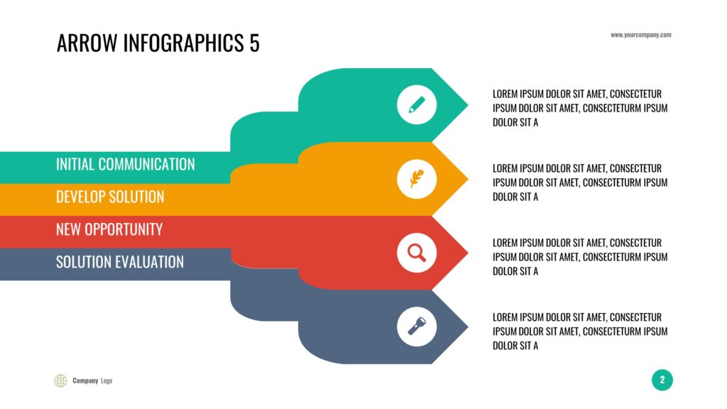 E-Commerce & Retail Infographics Slide